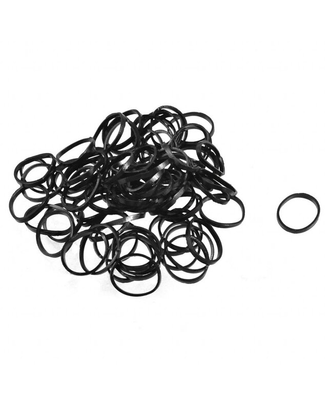 Rubber Bands Black | 100pcs