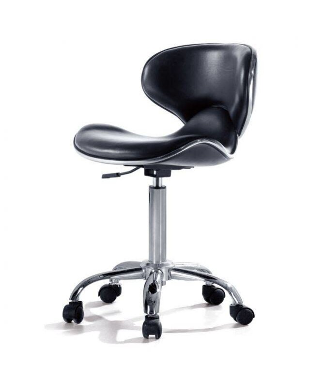 BUCKET Chair With Backrest - Black