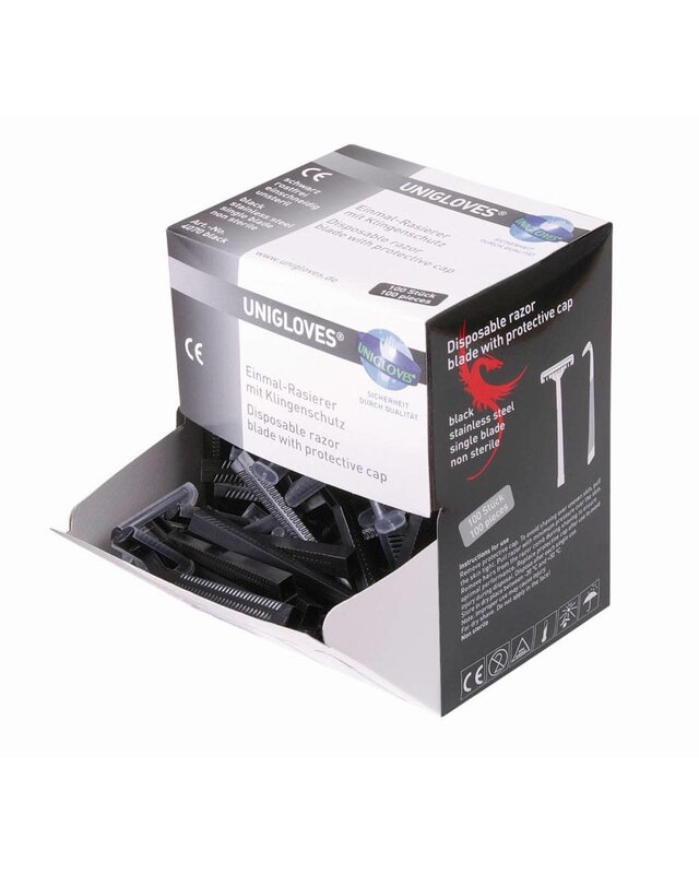 Unigloves Unigloves Disposable Razors - Black | 100pcs