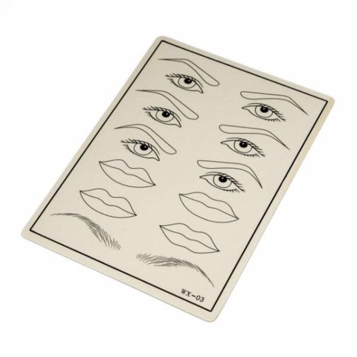 Practice Skin PMU Brows, Eyes & Lips