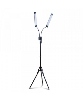 Double Lamp + Tripod | Adjustable Color & Power Temp.