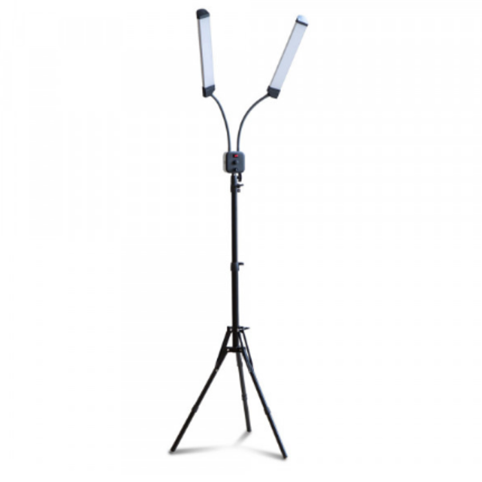 Double Lamp + Tripod | Adjustable Color & Power Temp.