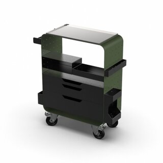 Kwadron IMPALA Mobile Workstation Army Green