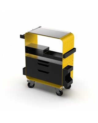 Kwadron IMPALA Mobile Workstation Yellow