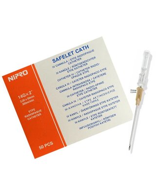 Nipro Nipro 14G Orange 2.2 1 pcs