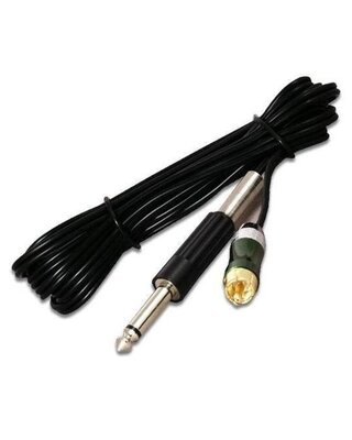 RCA Cord With Jack HIGHLINE - Black | 2m
