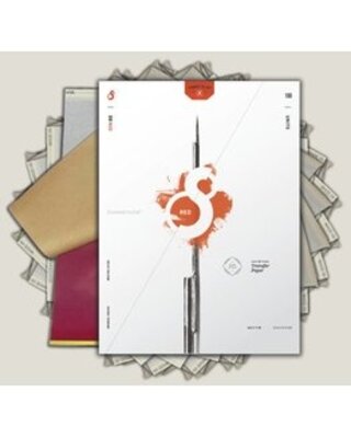 S8 S8 Red Stencil Transfer Paper - 100pcs