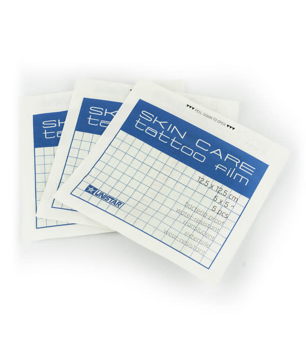 Unistar UNISTAR - Second Skin Care Tattoo Film - Patches 12,5mm x 12,5mm - 5pcs