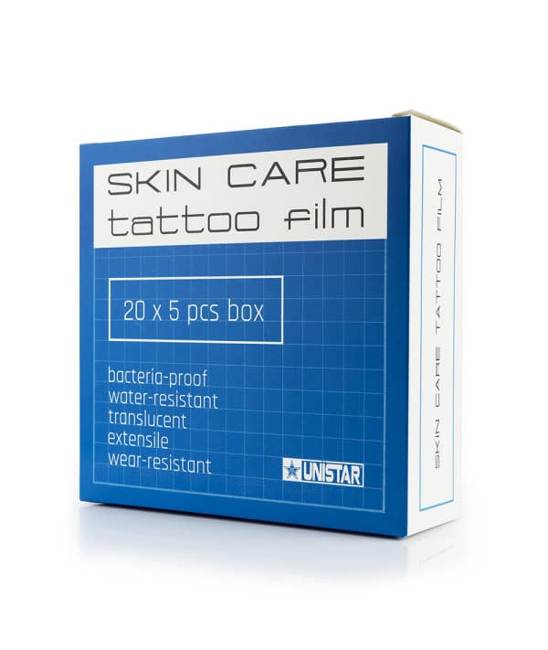 Unistar UNISTAR - Second Skin Care Tattoo Film - Patches 12,5mm x 12,5mm - 5pcs