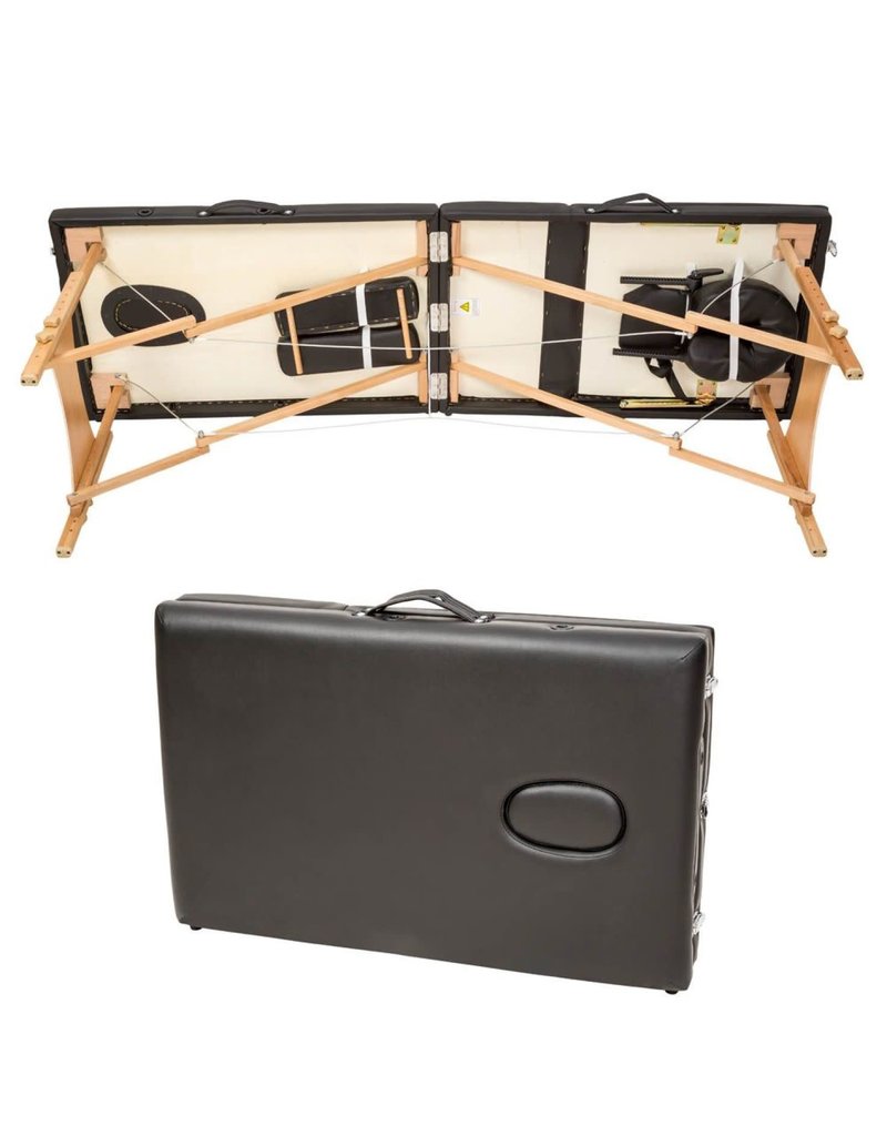 Massagetable | Wooden Frame + travel bag