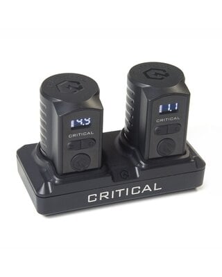 Critical CRITICAL BUNDLE - 2 universal batteries + battery dock RCA