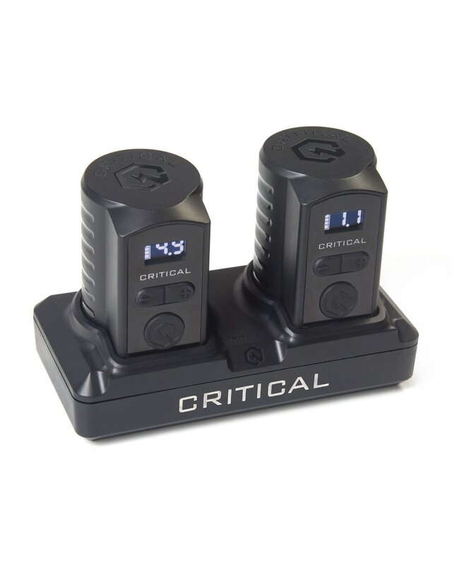 Critical CRITICAL BUNDLE - 2 universal batteries + battery dock RCA