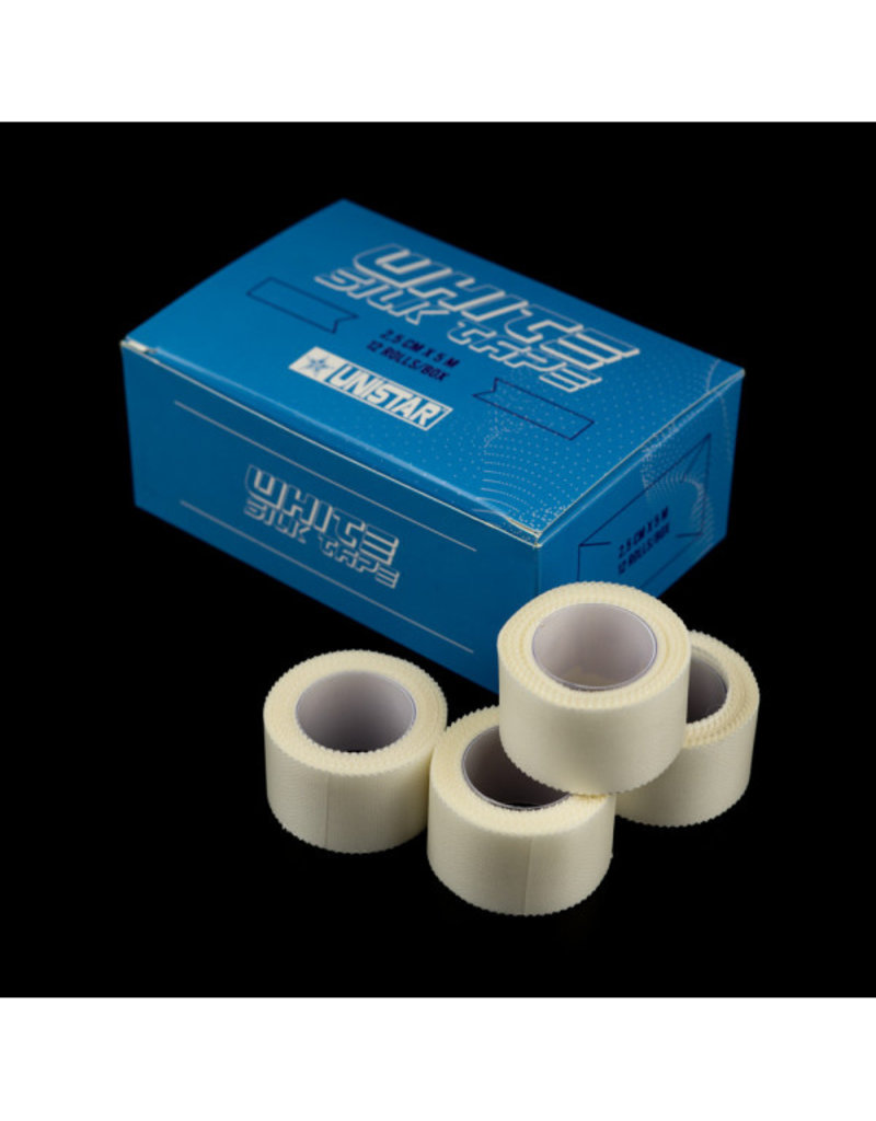 Unistar Silk Tape 2,5cm x 5m | 12pcs