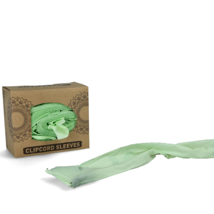 Elephant Biodegradable Clipcord Sleeves - 6x80cm - 100pcs