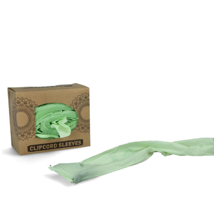 Elephant Biodegradable Clipcord Sleeves - 6x80cm - 100pcs