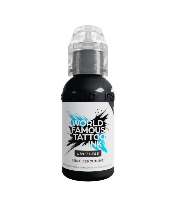 World Famous LIMITLESS - Obsidian Outlining - 120ml - Dasha Tattoo Supply