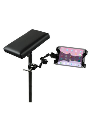 Tablet Holder Mounted To The Armrest - Black
