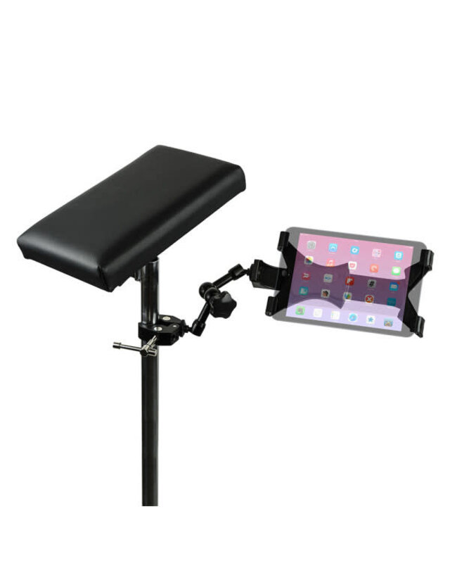 Tablet Holder Mounted To The Armrest - Black