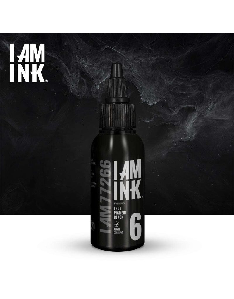 I AM INK-First Generation 6 True Pigment Black - 50ml