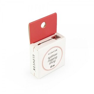 Glovcon Eyebrow Mapping String - 15m Red