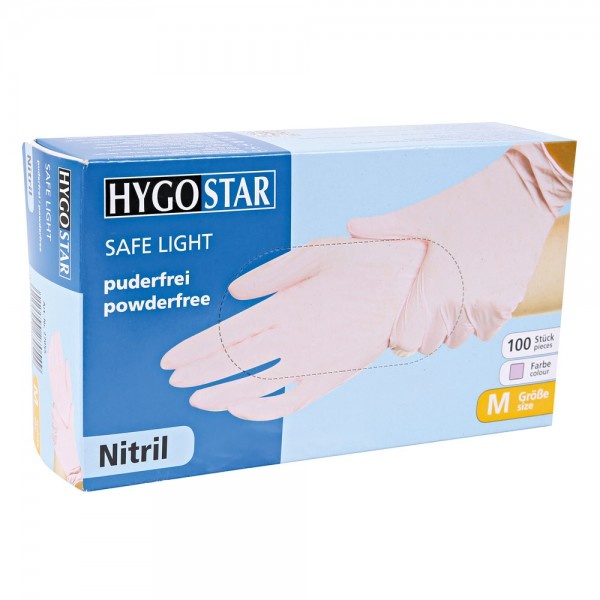 Hygostar Nitrile Gloves Pink | 100pcs