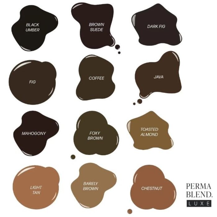 Perma Blend LUXE eyebrows pigments