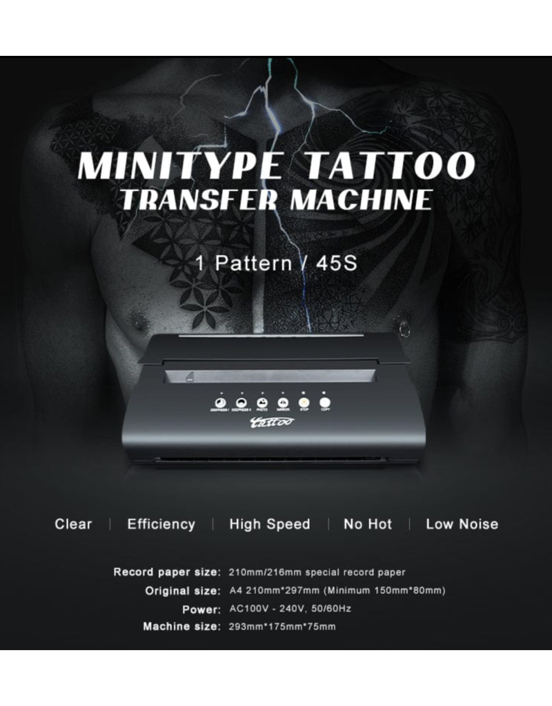 Thermal Copier Printer MT200 50*30*29cm Dasha Tattoo Supply