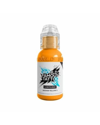 World Famous Limitless World Famous LIMITLESS - Medium Yellow 3 - 30ml