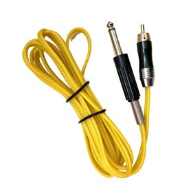 RCA Cord With Jack HIGHLINE - Yellow | 2m