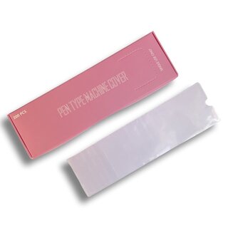 Pen Type Machine Cover - 52x180mm PINK - 200pcs