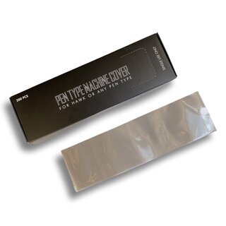 Pen Type Machine Cover - 50x175mm BLACK - 200pcs
