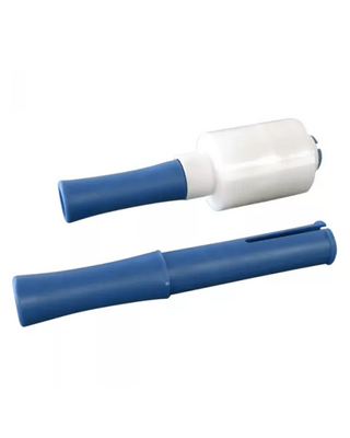 Plastic Folie Dispenser Roll - Blue
