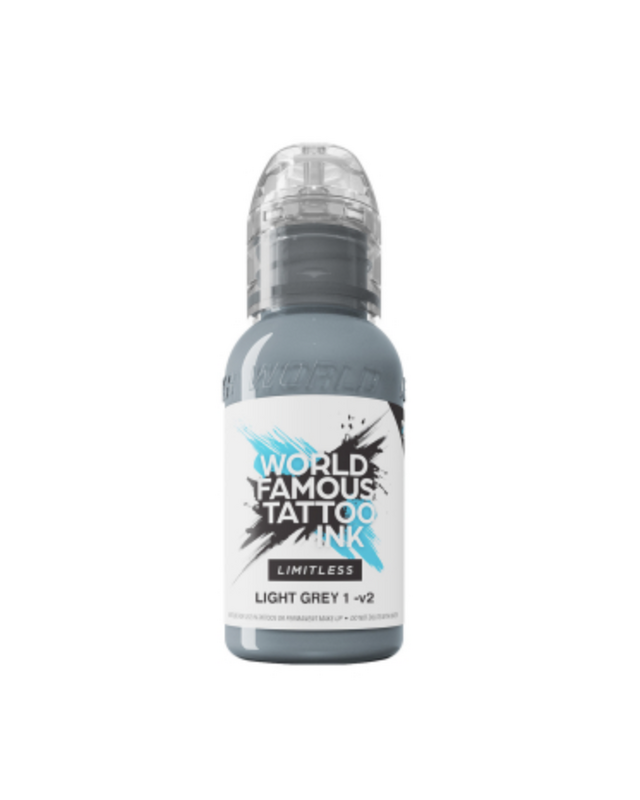 World Famous Limitless World Famous LIMITLESS - Light Grey 1 V2 - 30ml