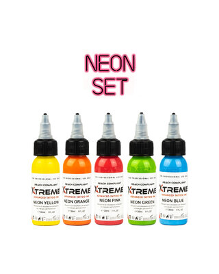 Xtreme Xtreme Ink - Neon Set - 5 x 30ml