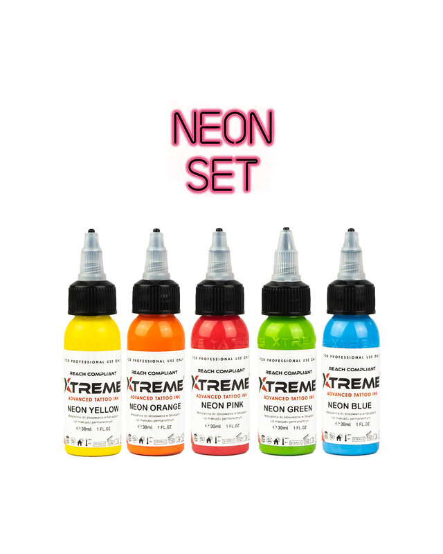 Xtreme Xtreme Ink - Neon Set - 5 x 30ml
