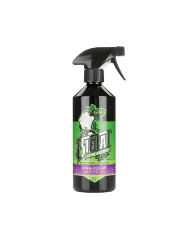 BIOTAT BIOTAT -Numbing Tattoo Green Soap - Ready To Use - 500ml