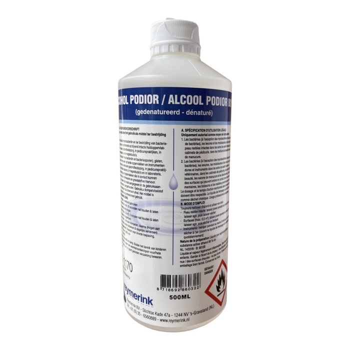 Reymerink Alcohol 80% Podior | 500ml