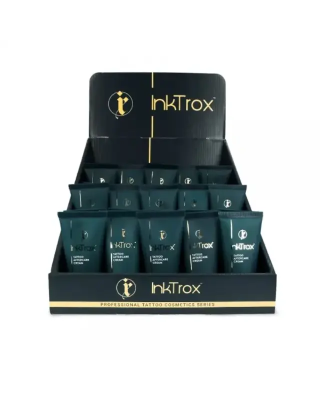 INKTROX InkTrox® Tattoo Aftercare Cream GREEN Tube | Display Box - 30x20ml