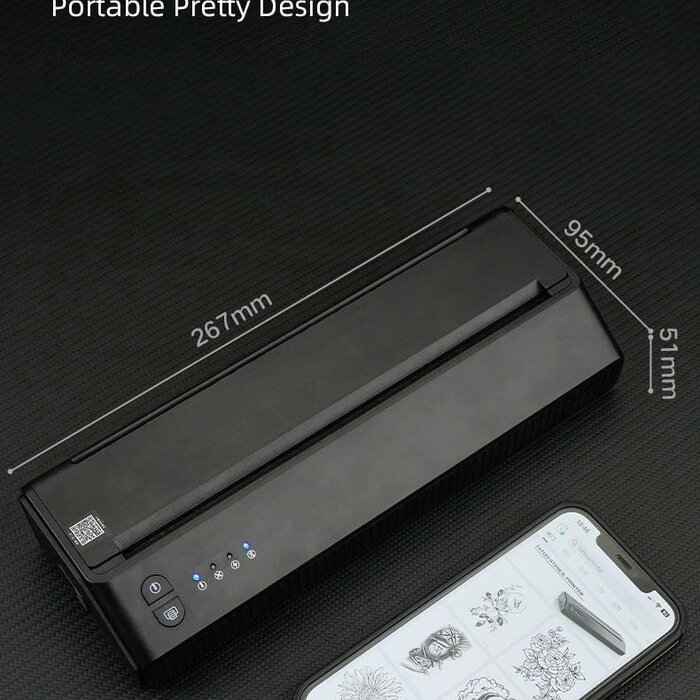 Bluetooth Tattoo Printer | Wireless Tattoo Printer