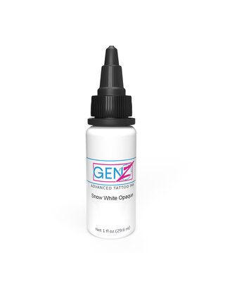 Intenze GEN-Z Intenze Ink GenZ - Snow White Opaque - 30ml