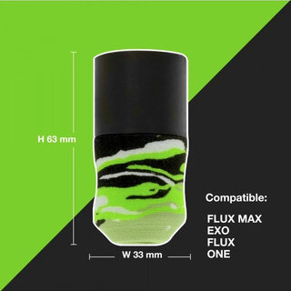 Darklab Flux DIsposable Foam Grip Lime Camo - 33mm - Flux Classic - 1pcs