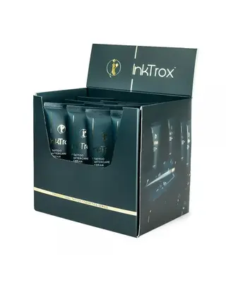 INKTROX InkTrox® Tattoo Aftercare Cream GREEN Tube - 12 x 50ml - BOX