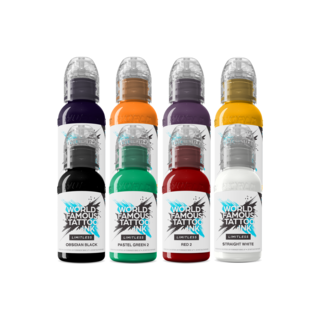 World Famous Limitless World Famous LIMITLESS - Primary Colours Set #1 - 8 x 30ml