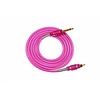 Clipcord RCA Soft Nylon | Pink 2m pink