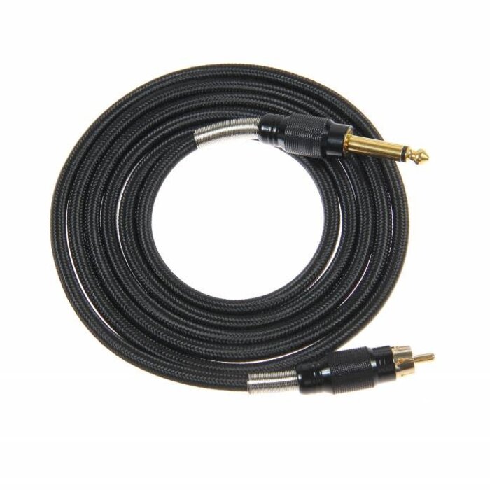 Clipcord RCA Soft Nylon  Black