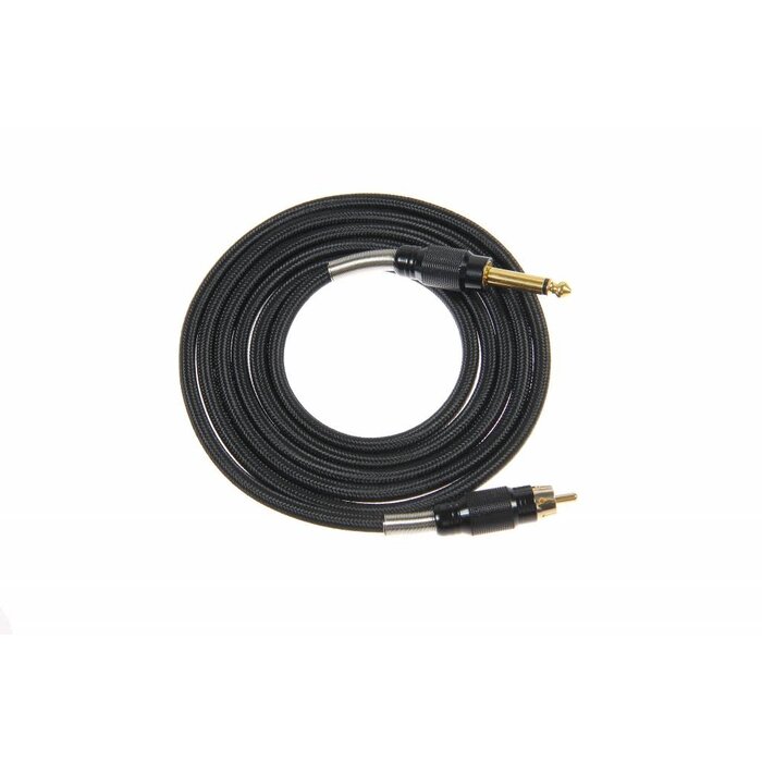 Clipcord RCA Soft Nylon  Black