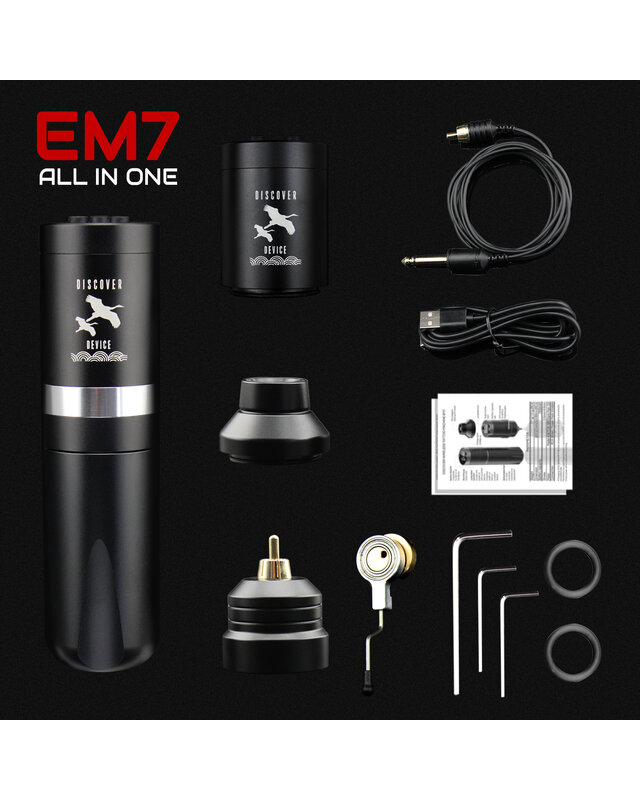 Discover Discover EM7 V2 - 4.0mm Stroke Wireless / Wired Pen Machines