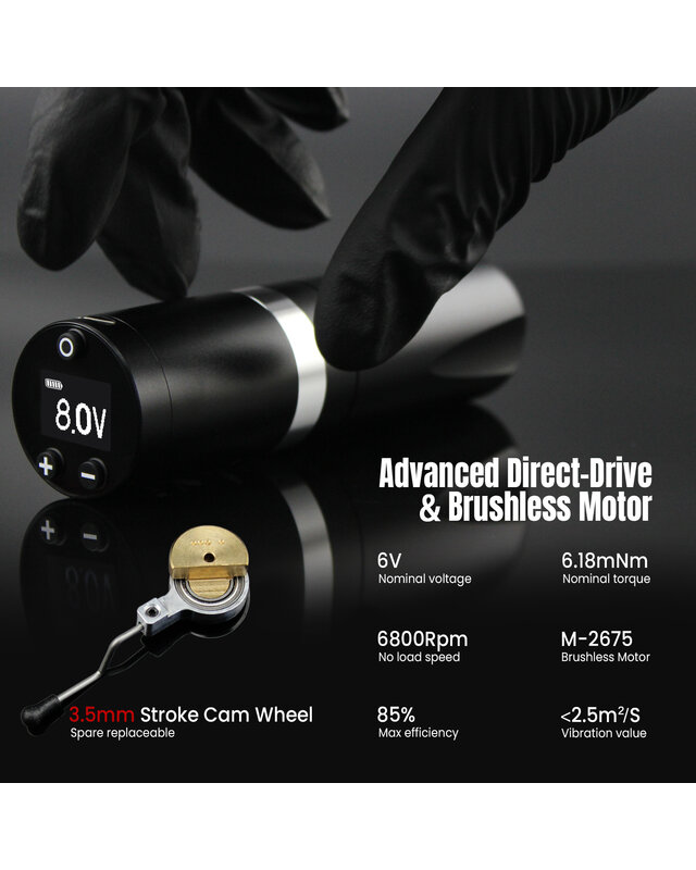 Discover Discover EM7 V2 - 4.0mm Stroke Wireless / Wired Pen Machines