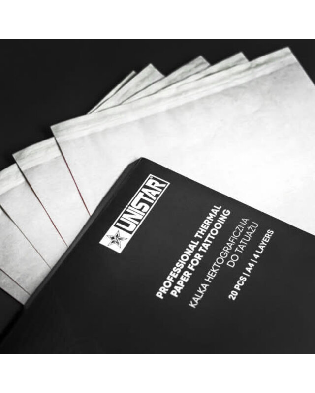 Unistar Unistar Professional Thermal Paper - A4 - 20pcs