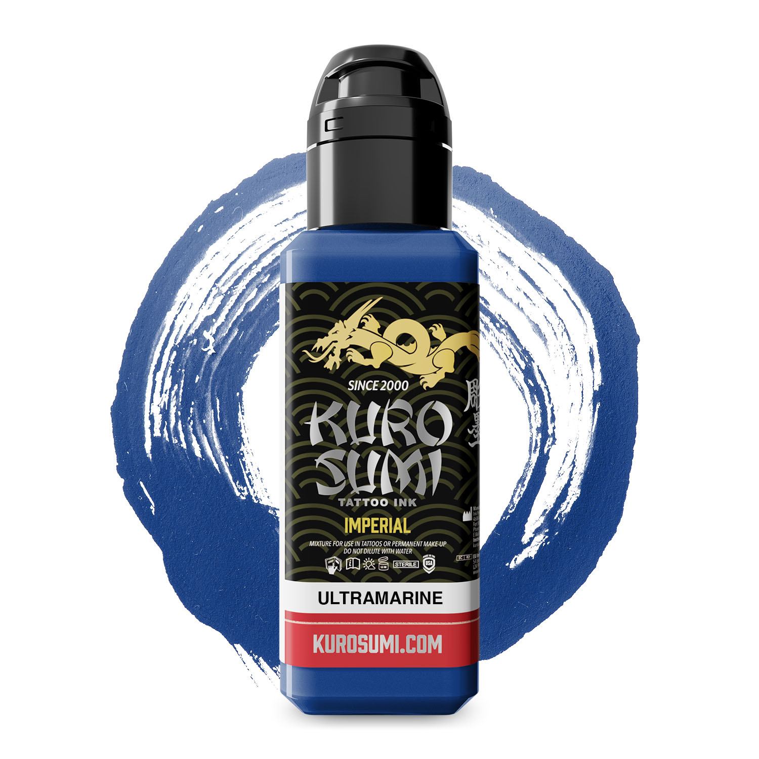 黒墨 kurosumi 12oz(360ml)ぼかし用 新品 刺青 Amazon.com: Kuro Sumi - Black Outlining Tattoo Ink